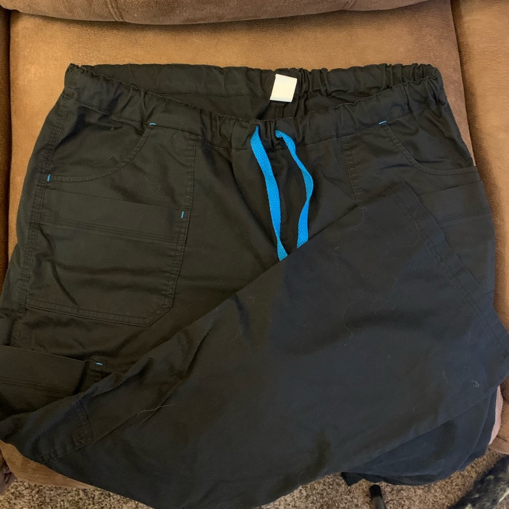 Black Scrub Pants